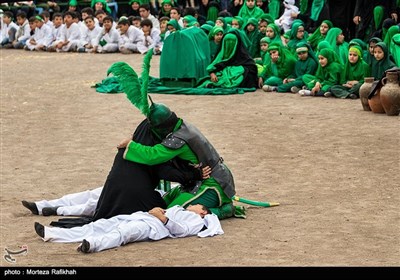 Mourners Perform Ta'ziyeh North of Iran