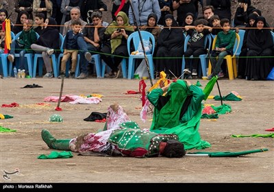 Mourners Perform Ta'ziyeh North of Iran