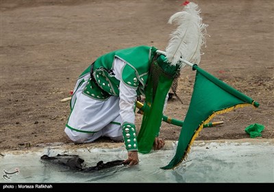 Mourners Perform Ta'ziyeh North of Iran