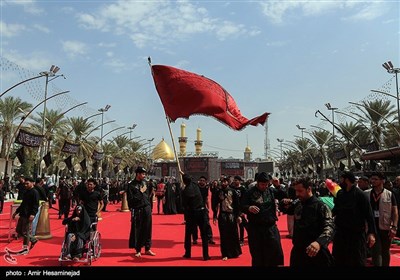 عزاداری تاسوعای حسینی در کربلای معلی