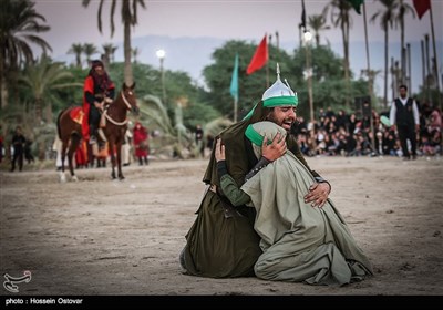 تعزیه روز عاشورا در روستای نظرآقا - بوشهر