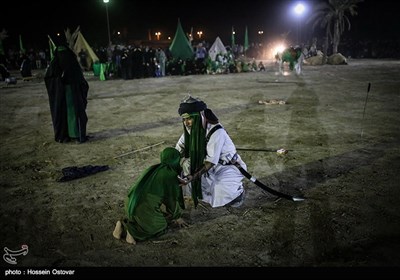 تعزیه روز عاشورا در روستای نظرآقا - بوشهر