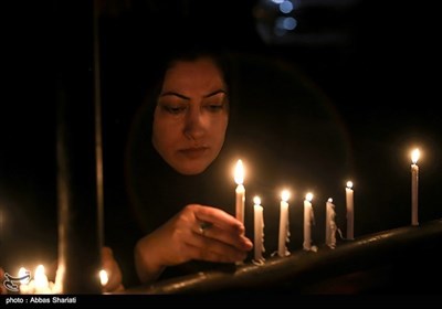 ایران میں حضرت ابا عبداللہ الحسین کی شام غریباں کے مراسم