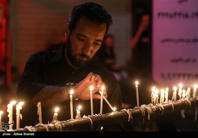 ایران میں حضرت ابا عبداللہ الحسین کی شام غریباں کے مراسم