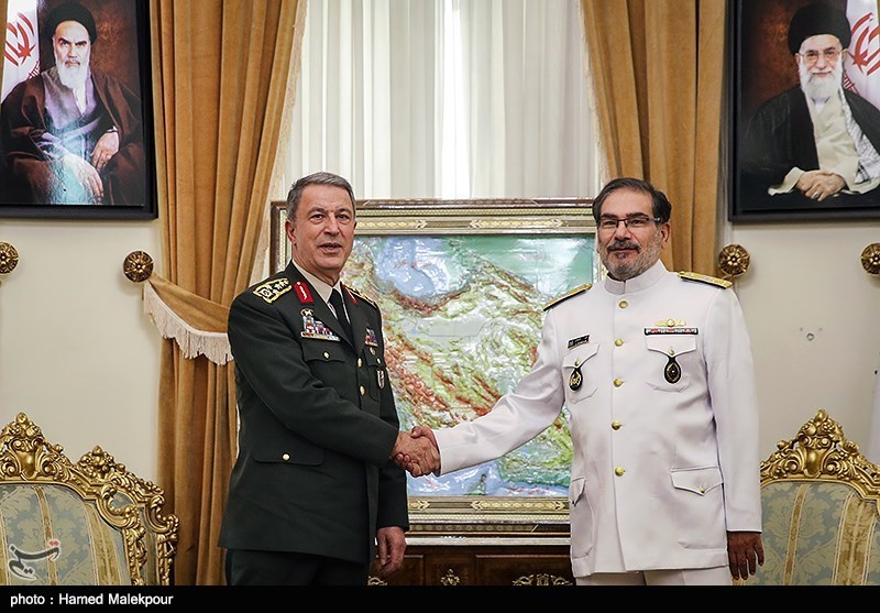 دیدار رئیس ستاد مشترک ارتش ترکیه با علی شمخانی