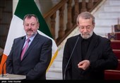 دیدار و کنفرانس خبری مشترک روسای مجلس ایران و ایرلند