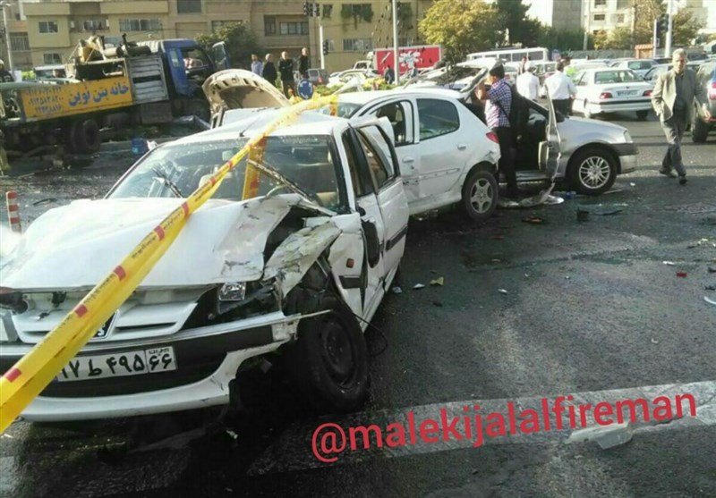 شهرکرد| تصادف خونین در چهارمحال و بختیاری; 14 نفر کشته و زخمی شدند