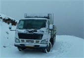 بارش برف در ارتفاعات محورهای کندوان ، هراز و سوادکوه