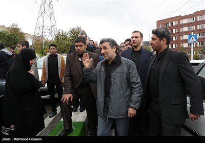 مراسم تشییع پیکر داود احمدی نژاد