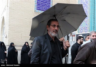 مراسم تشییع پیکر داود احمدی نژاد