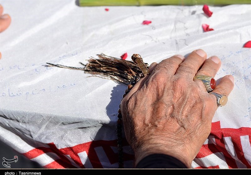 وداع با 119 شهید تازه تفحص شده به روایت تصویر