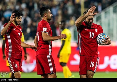 دیدار فوتبال تیم‌های ملی ایران و توگو