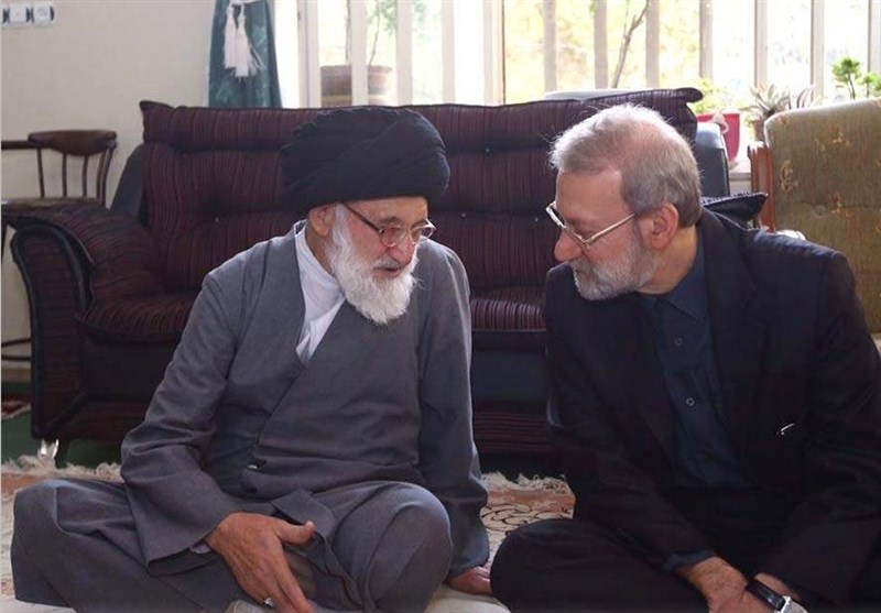 لاریجانی با رئیس حوزه علمیه مرودشت دیدار و گفت‌وگو کرد