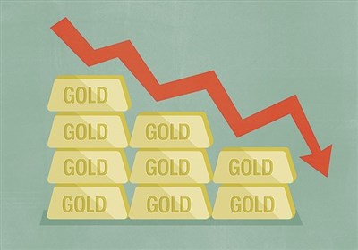  قیمت جهانی طلا امروز ۹۹/۰۷/۰۳| ادامه سقوط قیمت فلز زرد در بازار جهانی 