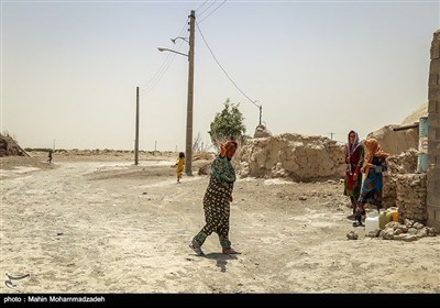 بحران آب در روستای تخت شاه - سیستان