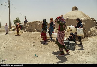 بحران آب در روستای تخت شاه - سیستان