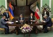 Iran, Armenia Ink Three Cooperation Agreements in Various Fields