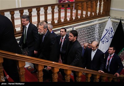 دیدار کارن کاراپتیان نخست وزیر ارمنستان با علی لاریجانی رئیس مجلس شورای اسلامی