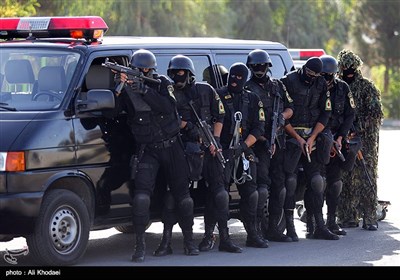  Iran Police Elite Forces Hold Exercise