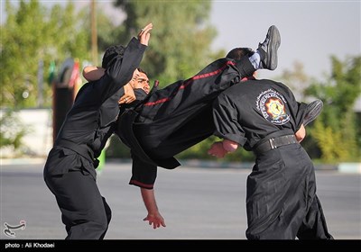  Iran Police Elite Forces Hold Exercise