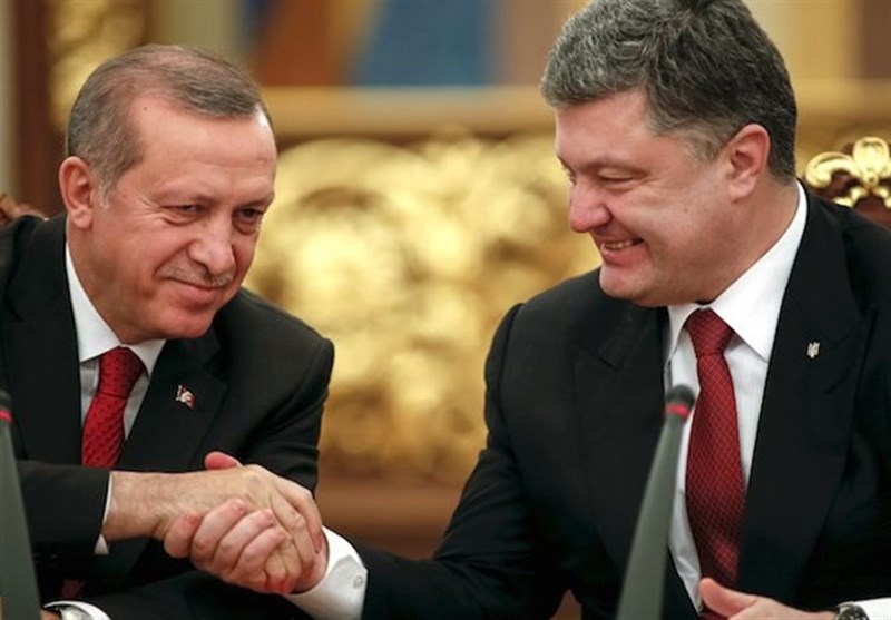 چرت اردوغان در کنفرانس خبری با همتای اوکراینی + فیلم