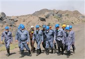 معاون وزیر کار از معدن زغالسنگ حرارتی در کرمان بازدید کرد + تصاویر