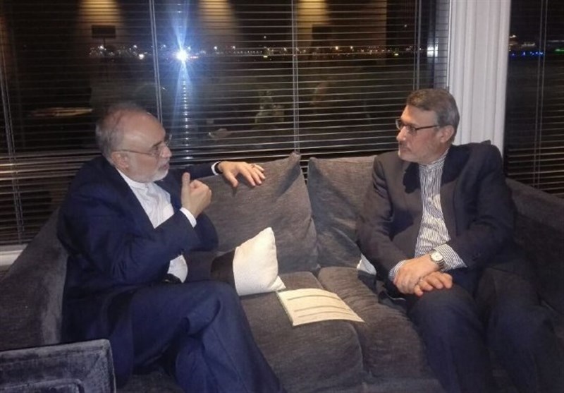 Iran’s Salehi in London for Talks on JCPOA