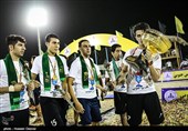 قهرمانی تیم پارس جنوبی بوشهر در لیگ برتر فوتبال ساحلی