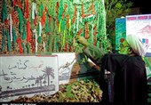 پیکر مطهر 2 شهید گمنام در بندر امیرآباد بهشهر تشییع می‌شوند