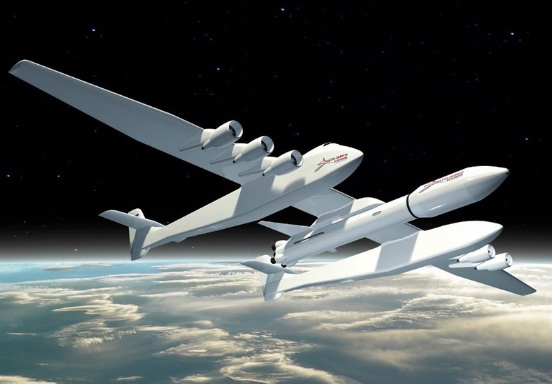 ساخت بزرگترین هواپیمای جهان برای پرتاب موشک به فضا