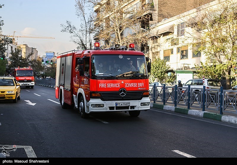 آتش‌سوزی در مرکز درمانی سیدالشهدا در خیابان 15 خرداد