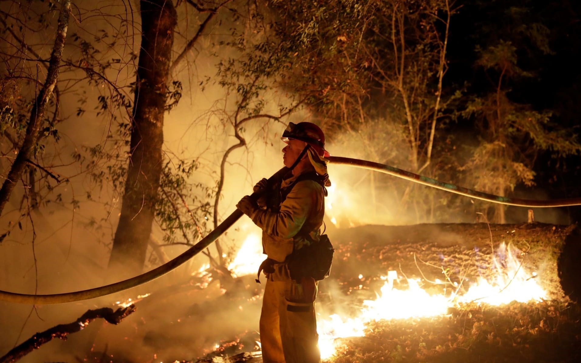 California Wildfire Triggers Evacuations, Closes Highway