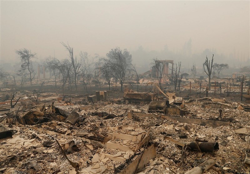 آتش در کالیفرنیا