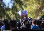 تشییع و تدفین دو شهید گمنام در دانشگاه فرهنگیان خواجه نصیرالدین طوسی کرمان