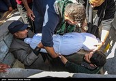 تشییع و تدفین دو شهید گمنام در دانشگاه فرهنگیان خواجه نصیرالدین طوسی کرمان