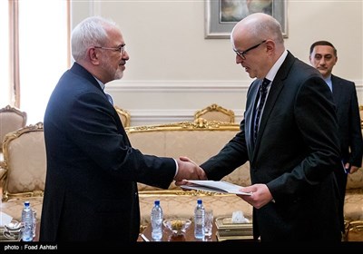 دیدار سفیر کشور فنلاند با محمد جواد ظریف 
