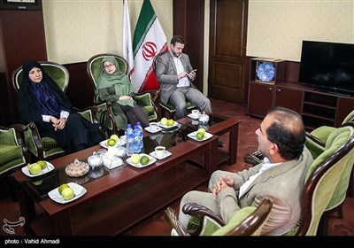  حضور زهرا نژادبهرام عضو هیئت رئیسه شورای شهر تهران در خبرگزاری تسنیم