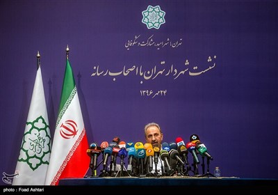 اولین نشست خبری محمدعلی نجفی شهردار تهران