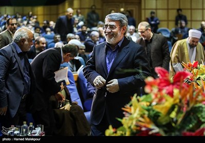 عبدالرضا رحمانی فضلی وزیر کشور در گردهمایی دست‌اندرکاران مراسم اربعین حسینی(ع)