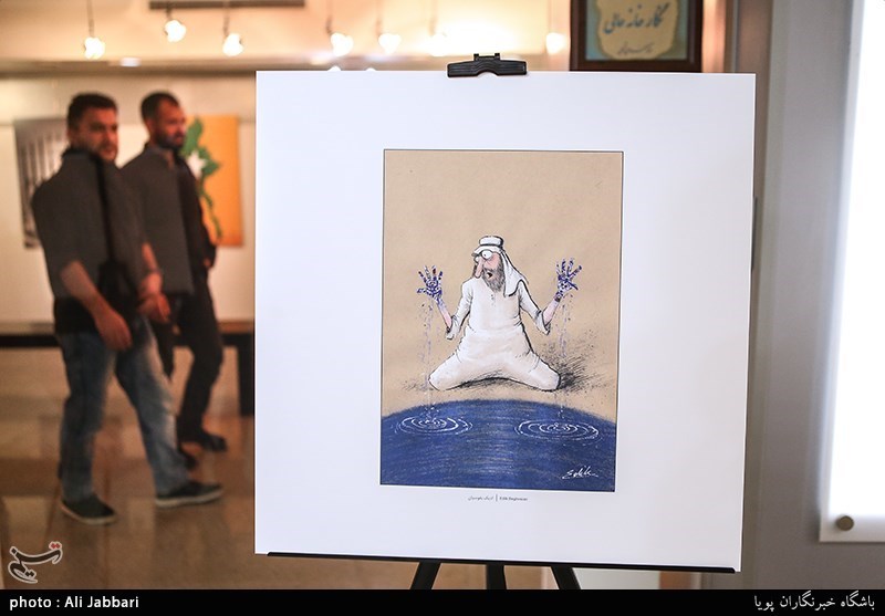 افتتاح نمایشگاه کاریکاتور خلیج همیشه فارس