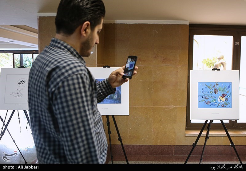 مروری بر کاریکاتورهای نمایشگاه «خلیج همیشه فارس» +تصاویر