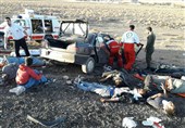 تصادف مرگبار در اردستان 2 کشته و 10 مصدوم برجای گذاشت