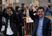 دادگاه عالی اسپانیا 2 رهبر جدایی طلب کاتالان را زندانی کرد