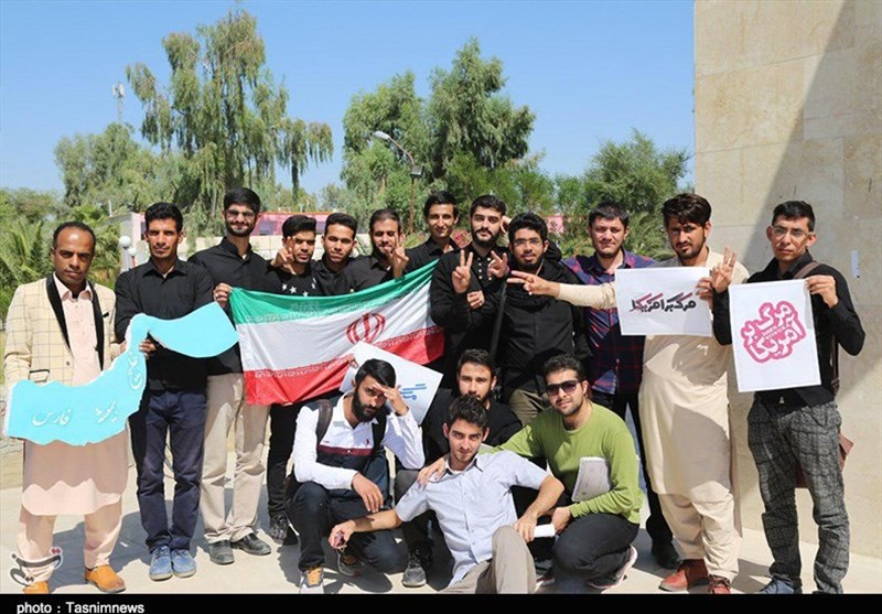 دانش‌آموزان شاهرودی سخنان نابخردانه ترامپ علیه ایران را محکوم کردند