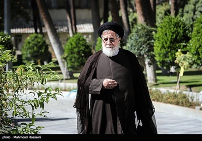  حجت الاسلام شهیدی رئیس بنیاد شهید در حاشیه جلسه هیئت دولت