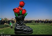 میزبانی منطقه 15 تهران از پیکر شهید گمنام