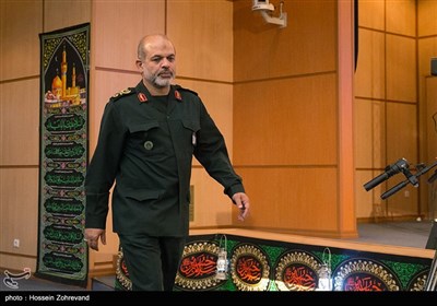 سردار احمد وحیدی رئیس دانشگاه عالی دفاع ملی در همایش آینده‌ پژوهی در مسیر بالندگی دفاع و امنیت