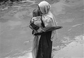 برپایی نمایشگاه عکس با موضوع «آوارگان میانمار در مرز بنگلادش»