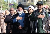 تشییع سه شهید گمنام در دامغان 27 مهر 96