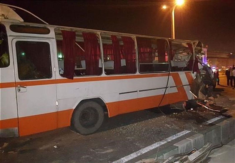 تصادف اتوبوس زوار پاکستانی اربعین 22 کشته برجای گذاشت